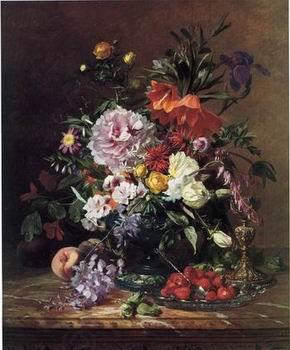 unknow artist Floral, beautiful classical still life of flowers 06 China oil painting art
